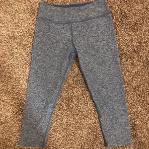 Beyond Yoga Blue Spacedye Capri Legging